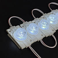 Лед модуль SMD3030 1,5W 1LED IP67 (lens) ( кратно 10 шт ) ціна 1 шт