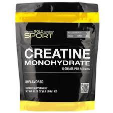 Creatine Monohydrate California Gold Nutrition, 1000 грам