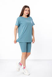 Женский комплект костюм  футболка велосипедки