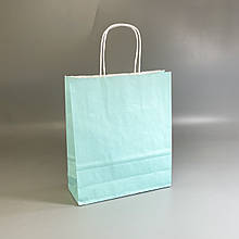 Пакет паперовий 240*200*80 з крученими ручками Тіфані