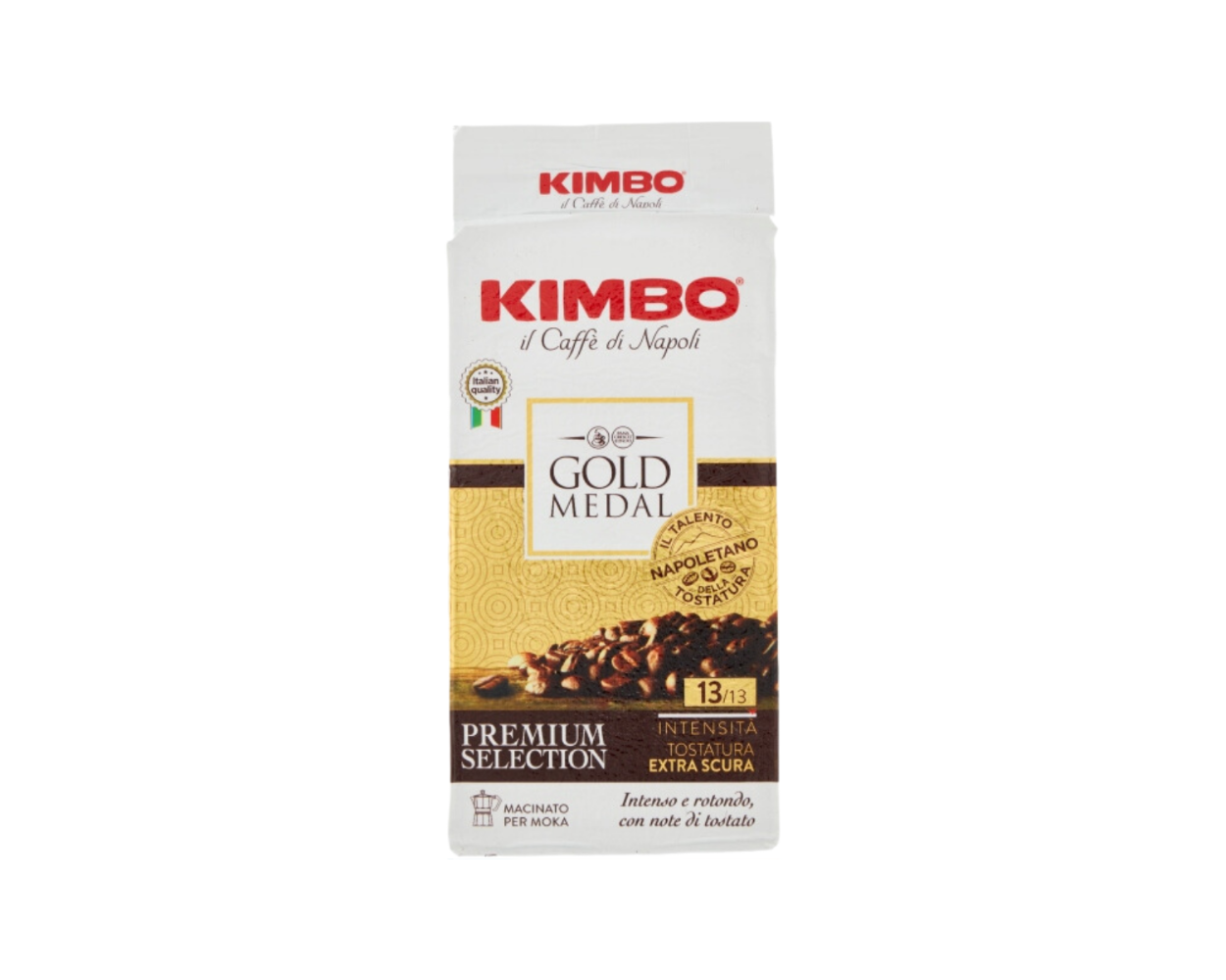 Італійська кава мелена Kimbo Gold Medal, 250г