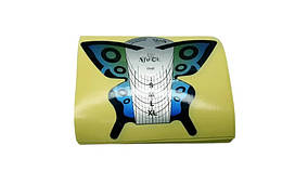 Форми для нарощування нігтів Nfu.Oh — 200 шт, професійні, клейка основа, точна розмітка