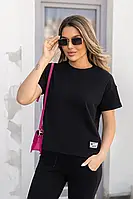 Спортивний літній трикотажний костюм із футболкою на кожен день