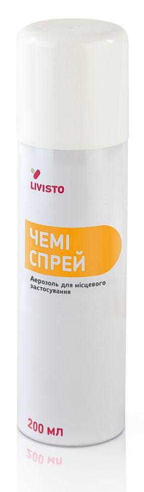 Чемі спрей (Хлортретрациклін) 200 мл балон Livisto (Іспанія) ветеринарний антисептичний препарат, аерозоль.