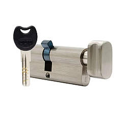 Циліндр личинка цугалик секрет дверного замка 100 (50х50т) OCTO Profi ключ тумблер (профільний)