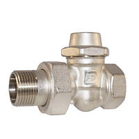 Кран радіаторний прямий нижній FADO NEW 3/4"