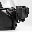 Кріплення телефона на шолом тримач GoPro на шолом мотоцикла кріплення телефона на підборіддя, фото 6