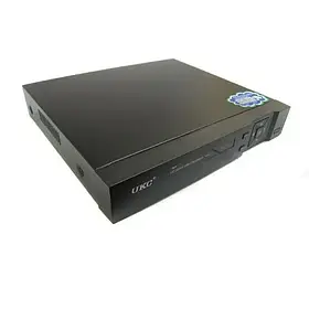 DVR-реєстратор BNC/V-OUT 4 канальний UKC CAD 1204 AHD 4 cam чорний