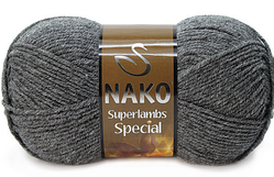 Пряжа Superlambs Special-193 темно-сірий