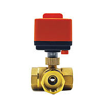 Кран 3-прохідний з сервоприводом FADO 1"