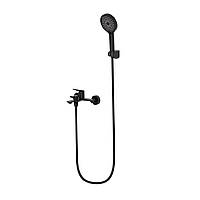 Змішувач для ванни в комплекті FADO Garda матовий чорний