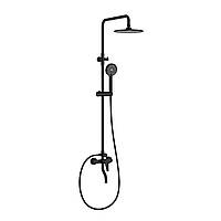 Змішувач душова система FADO Garda матовий чорний