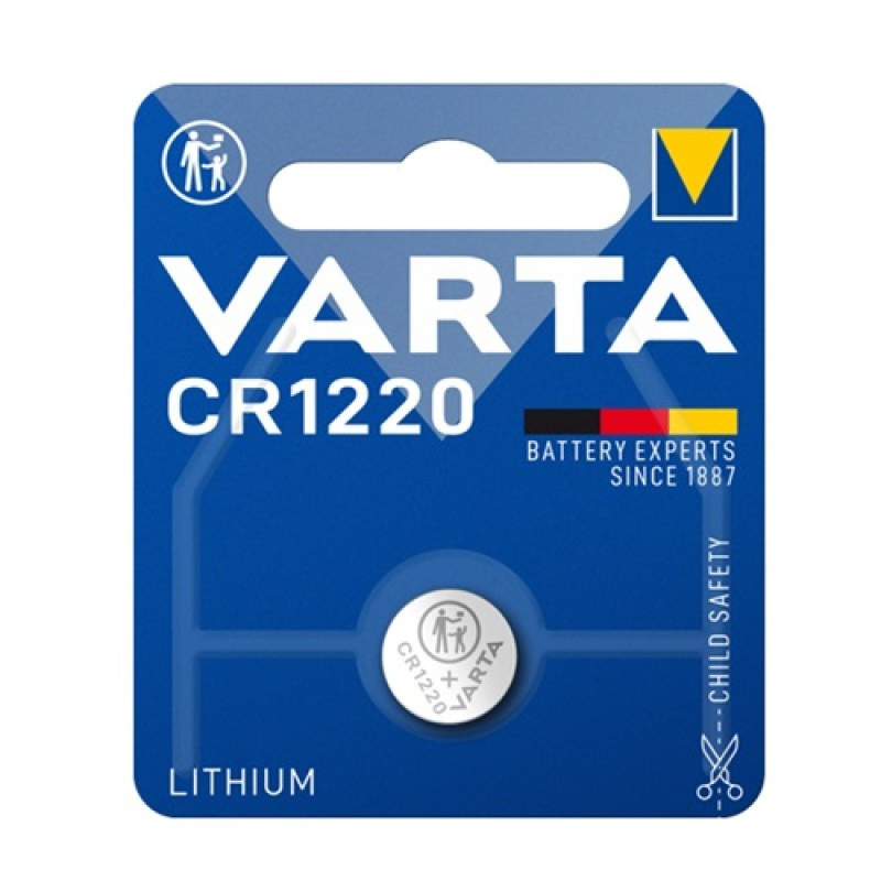 Батарейка Varta CR1220 Lithium 3V (ціна за 1 шт)