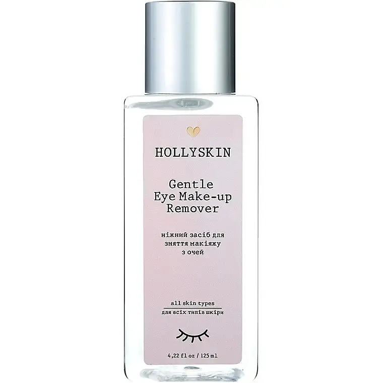 Ніжний засіб для зняття макіяжу з очей Hollyskin Gentle Eye Make-Up Remover 125 мл, фото 1