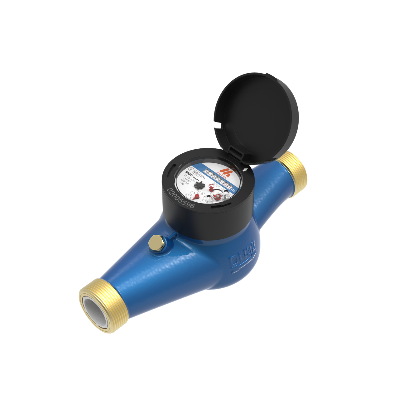 Лічильник холодної води МЕТРОН MDC SMART+ DN40 L300 R80, фото 1