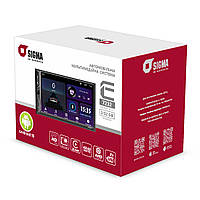 Автомагнитола 2DIN Sigma E7232 2/32Gb CarPlay Android 10 2/32Gb с USB AUX Bluetooth Навигация Карплей