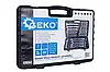 Набір ключів комбінованих з тріскачкою та шарніром GEKO G10342 22 шт, фото 7