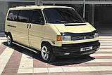 Дефлектор капоту (прямі фари) (EuroCap V1) для Volkswagen T4 Caravelle/Multivan, фото 3
