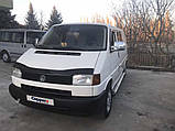 Дефлектор капоту (прямі фари) (EuroCap V1) для Volkswagen T4 Caravelle/Multivan, фото 6