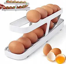 Органайзер контейнер для зберігання яєць Зручний практичний функціональний на 14 шт Диспенсер для яєць YU227