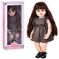 Велика лялька для дівчинки 52 см, довге волосся