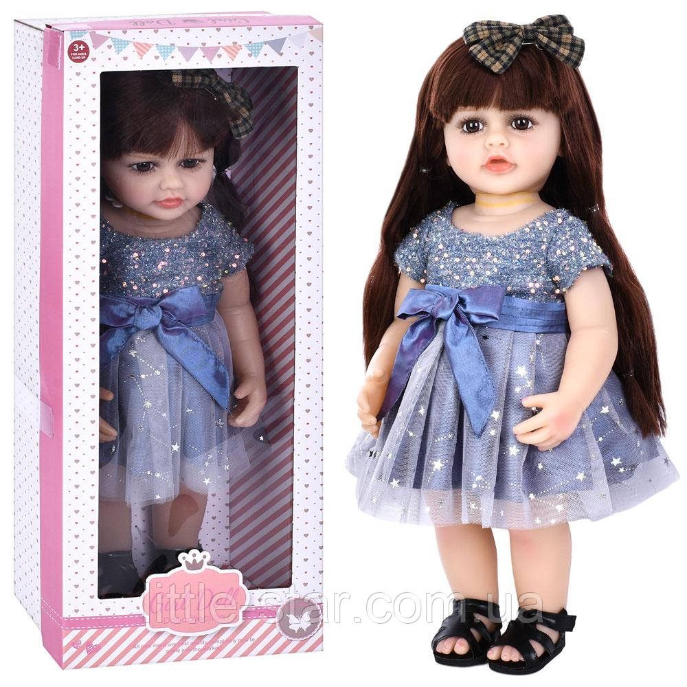 Велика лялька для дівчинки 52 см, довге волосся