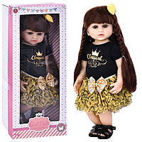 Велика лялька для дівчинки 52 см, довге волосся