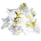 Наклейки Рибки золото та срібло 40шт NKL131, фото 2