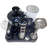 Багатофункціональний заглибний блендер 6 в 1 Zepline ZP-117 подрібнювач для будинку побутовий, фото 5