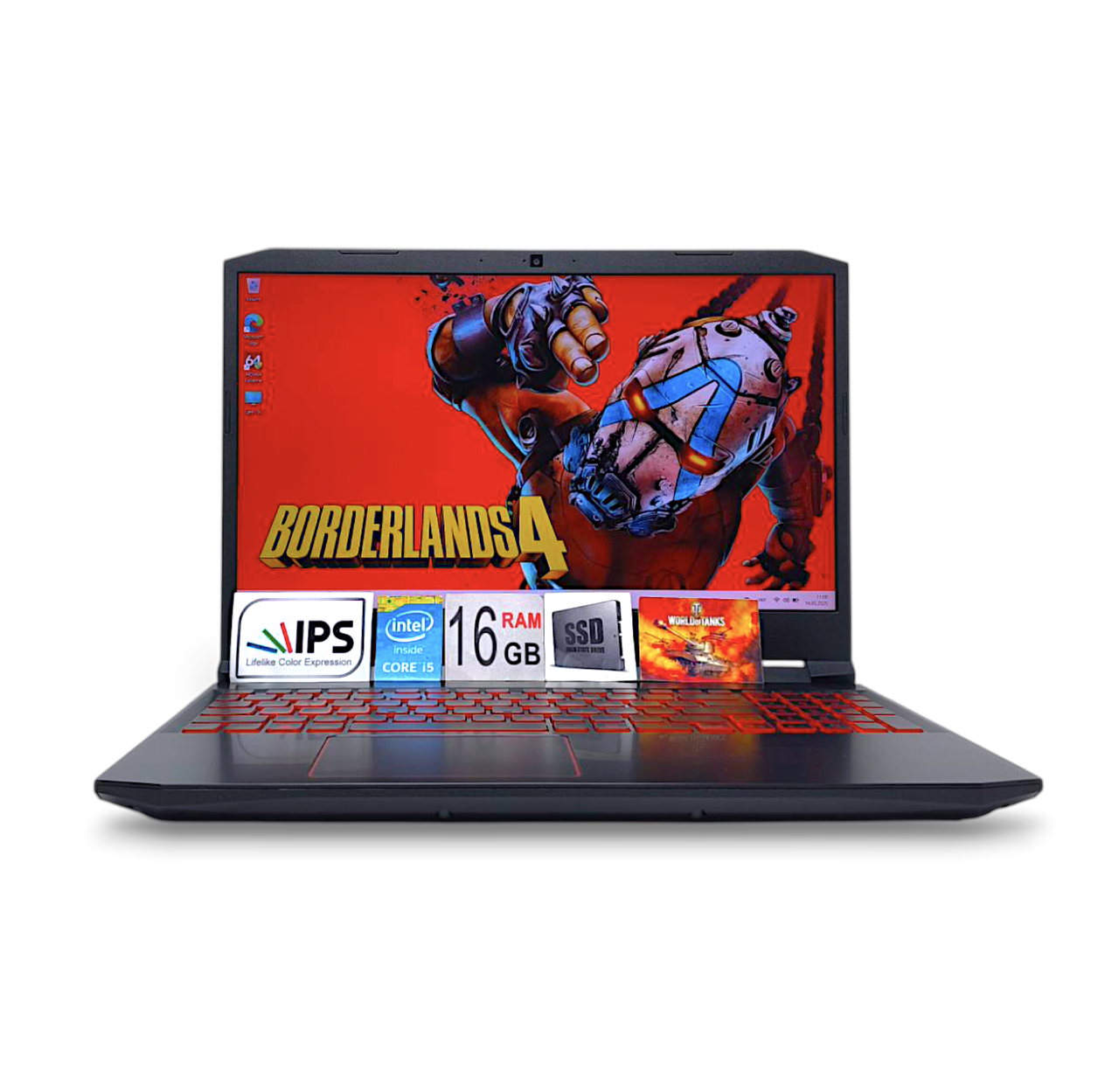 Ноутбук Acer Nitro 5 15.6 FHD 144Hz i5-10300H Ram 16Gb SSD512GB Nvidia RTX3050 4GB