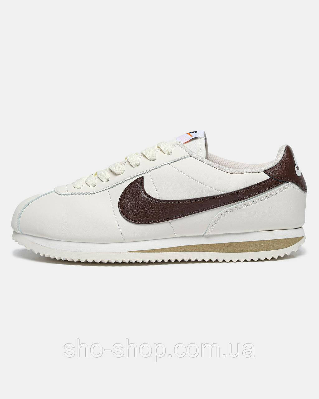 Кросівки Nike Cortez Beige Brown