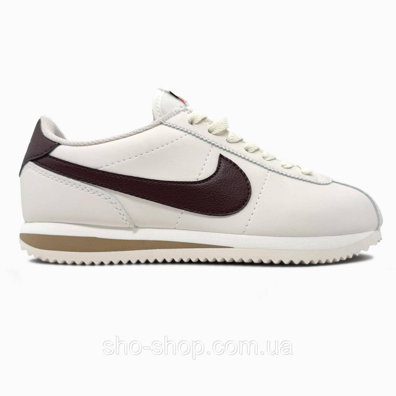 Кросівки Nike Cortez Beige/Brown