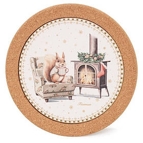 Підставка під гаряче 20 см, доломіт Fissman 186 - MegaLavka