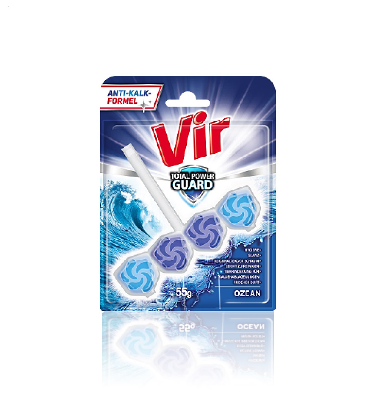 Блок для унітазу Океан VIR Total Power Guard 55г
