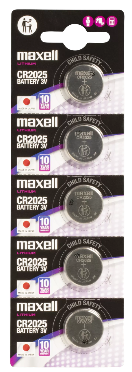 Батарейка Maxell CR2025 Lithium (ціна за 5 шт)