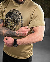 Тактична футболка потоввідна Oblivion Strada койот Армейська футболка coolmax койот всу