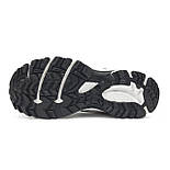 Жіночі кросівки Asics Gel Kahana 8 весна-осінь повсякденні (білі з чорним). Живе фото, фото 3