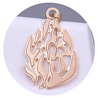 Кулон TSATSA. Позолота ЧВ. Довжина: 40 мм. Ширина: 22 мм.