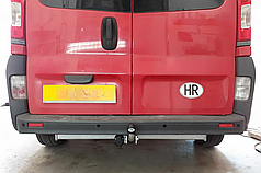 Фаркоп Renault Trafic II 2001-2014 (Рено Трафік 2) оцинкований