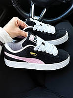 Кроссовки Puma Suede XL Black/Pink