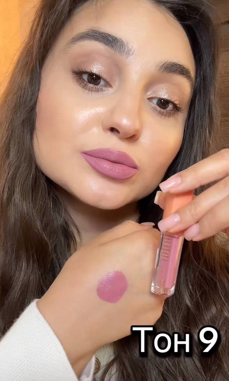 NP801 Рiдка помада для губ Matte liquid lipstick Neverti №09