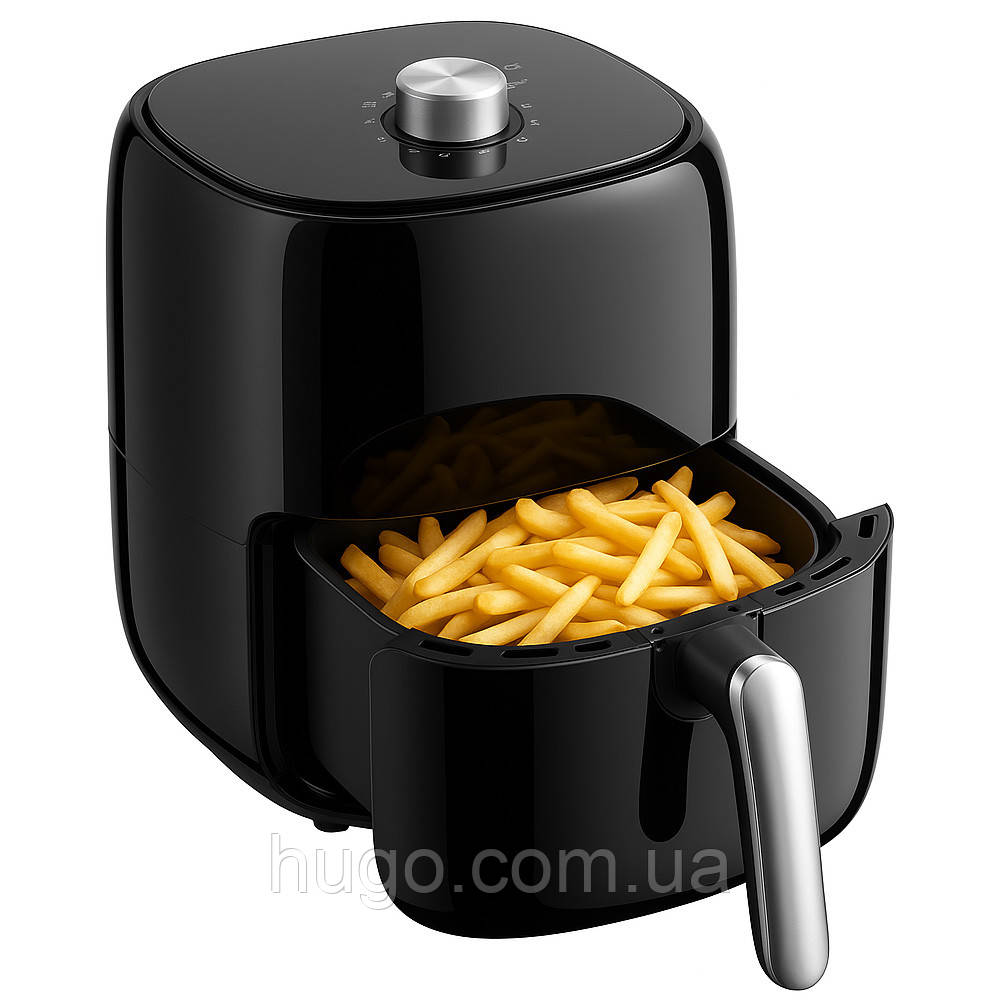 Електричний аерогриль 2л, Crownberg CB-5540 / Аерофритюрниця безмасляна / Мультипіч, фото 1