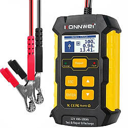 Автомобільний зарядний пристрій + тестер акумулятора, 12V, KW510 / Автомобільний тестер акумулятора