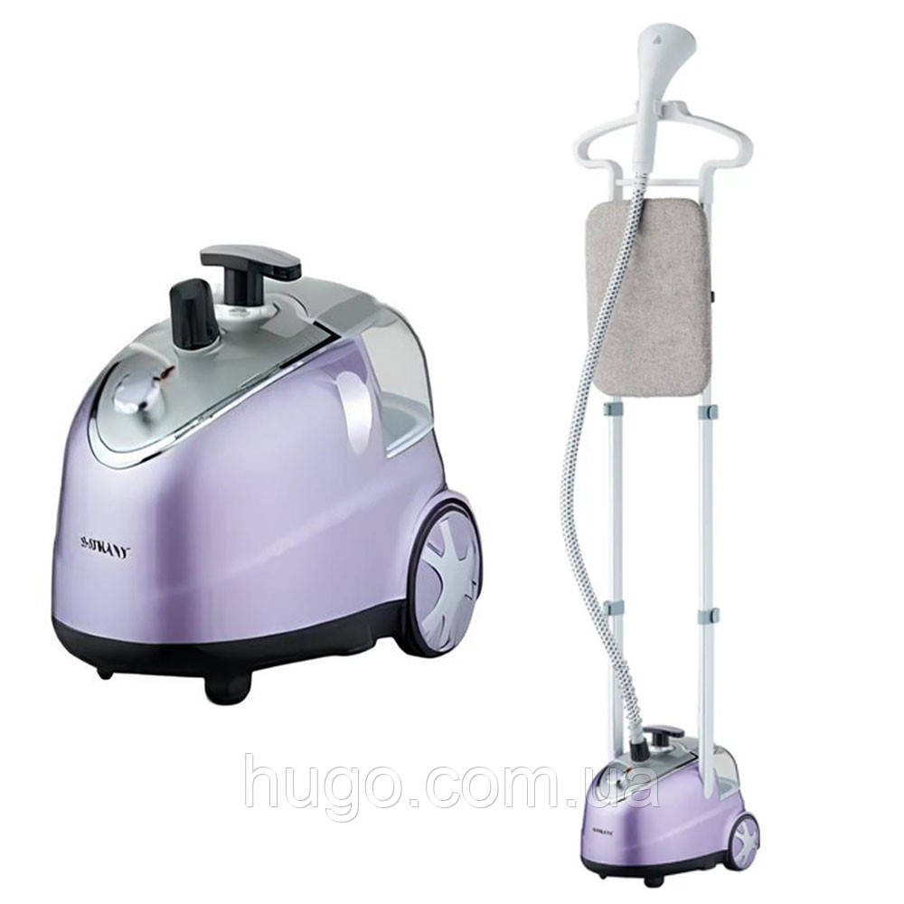 Вертикальний відпарювач для одягу, від мережі, 2л, 2000Вт / Відпарювач з вішалкою / Відпарювач одягу, фото 1