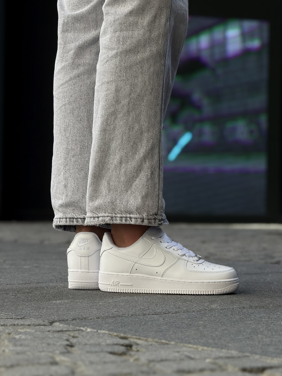 Кросівки жіночі Nike Air Force 1 '07" Triple White" / CW2288-111