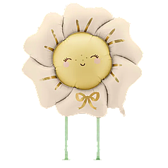 Ходяча фігура PARTY DECO-ПД Квіточка з бантиком - бежева (УП)