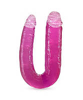 Фалоімітатор подвійний B Yours Double Headed Dildo Pink 45,7см