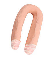 Подвійний фалоімітатор Chisa Ballsy Super Cock Her-Her Overlap 45см