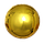 Куля фольгована сфера 3D золото 50" (125 см), Китай в упаковці, фото 2