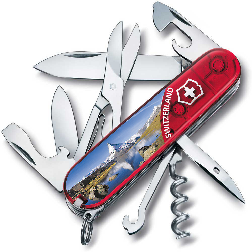 Швейцарський складаний ніж Victorinox CLIMBER Matterhorn 1.3703.TE2